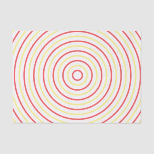 Gewebepapier-Kreis Seidenpapier (Vorderseite)