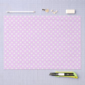 Gewebepapier/Lavendel Polka Dots Seidenpapier (Handwerk)