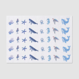 Gewebepapier - Meerjungfrau Seidenpapier