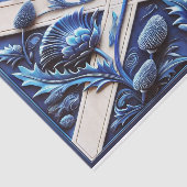 Gewebepapier mit schottischem Innengewinde Seidenpapier (Ausschnitt)