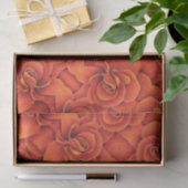 Gewebepapier - Orange Begonia Seidenpapier (Geschenk)