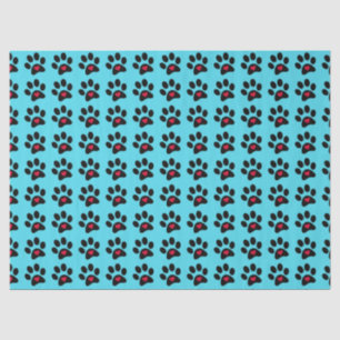 Gewebepapier "Paws and Hearts" Seidenpapier