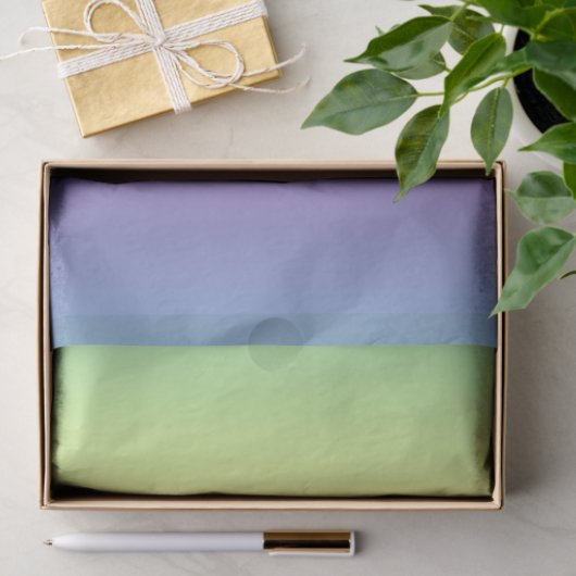 Gewebepapier - Regenbogenstreifen (Vert.) Seidenpapier (Geschenk)