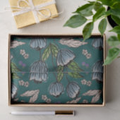 Gewebepapier - Tief Aquamarin Seidenpapier (Geschenk)