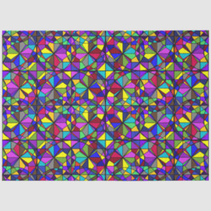 Gewebepapier - verklebter Glasschau - HAMbyWG Seidenpapier