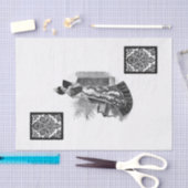 Gewebepapier Vintag Seidenpapier (Handwerk)
