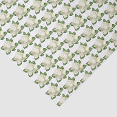 Gewebepapier-White Rose Seidenpapier (Ausschnitt)