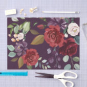 Gewebepapier-Wrapping-Plane Lila Rose Gold Geome Seidenpapier (Handwerk)