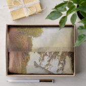 Gewebepapier Wrapping Sunset Barn Country Russe F Seidenpapier (Geschenk)