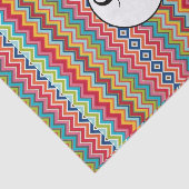 Gewebepapier Zickzack Seidenpapier (Ausschnitt)