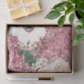 Gewebeschleife Geometrische Rose Glitter Seidenpapier (Geschenk)