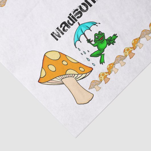 Gewebeschleife, Ribbit Mushroom Seidenpapier (Ausschnitt)