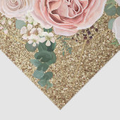 Gewebeschleifung Geometrischer Garten Rose Gold Seidenpapier (Ausschnitt)