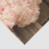 Gewebewrap Qty 2 Peonies, Lanterns und Crates Seidenpapier (Detail)