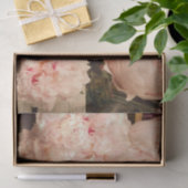 Gewebewrap Qty 2 Peonies, Lanterns und Crates Seidenpapier (Geschenk)