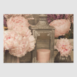 Gewebewrap Qty 2 Peonies, Lanterns und Crates Seidenpapier