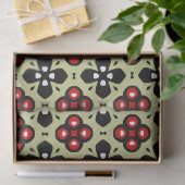 Gewebpapier für geometrische Blume Seidenpapier (Geschenk)