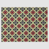 Gewebpapier für geometrische Blume Seidenpapier (Vorderseite)