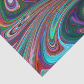 Gewebpapier für Regenbogen-Wirbel Seidenpapier (Detail)