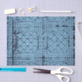 Gewebpapier ummantelt rustikale Zinndeckeldecke Seidenpapier (Handwerk)