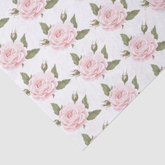 Gewebrosa Seidenpapier (Ausschnitt)