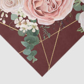 Gewebspapellverpackung Geometrische Gartengarten R Seidenpapier (Ausschnitt)