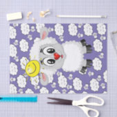 Gewebspapier Schafe Sonnenwolken Seidenpapier (Handwerk)