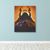 Gewebt Leinwanddruck (Insitu (Holzboden))