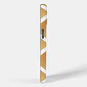 Gewebte Brauntöne  Case-Mate iPhone Hülle (Rückseite / Rechts)