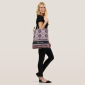Gewebte Mandalas Tasche (Am Model)
