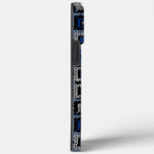 gewebte Quadrate Case-Mate iPhone Hülle (Rückseite / Rechts)