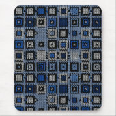 gewebte Quadrate Mousepad (Vorne)