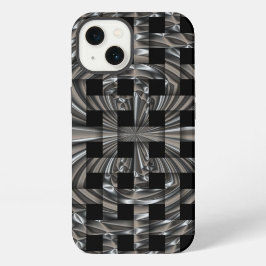 Gewebte Schwerter iPhone Hülle (Rückseite)