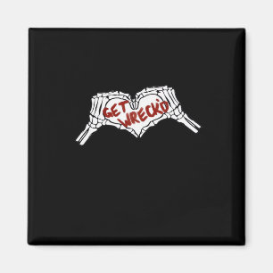 Gewebte Skelettfaust Magnet
