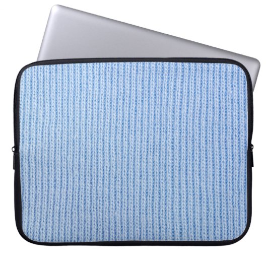Gewebte Stoffstruktur, echtes Tuch. Laptopschutzhülle (Vorderseite)