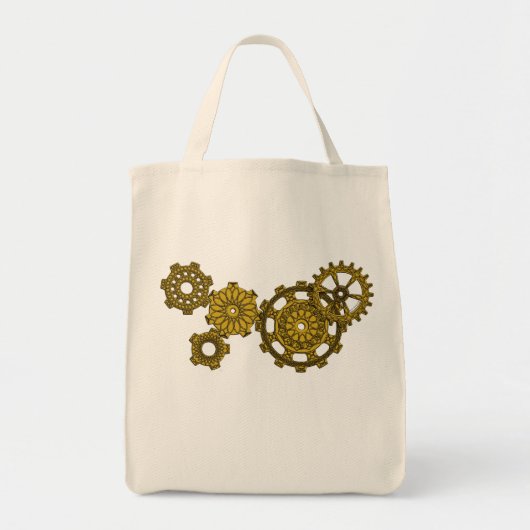 Gewebte Uhrwerk-Tasche Tragetasche (Vorne)