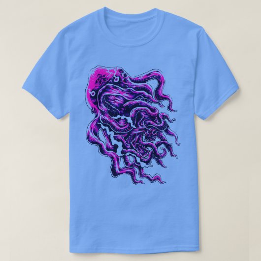 Gewebter Oktopus T-Shirt (Design vorne)