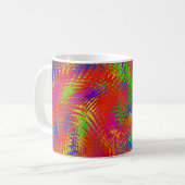 Gewebter Regenbogen Kaffeetasse (Vorderseite Links)