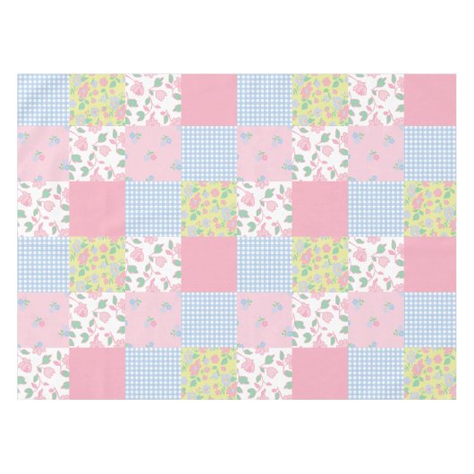 Gewebtes Patchwork-Tabellentuch Tischdecke (Vorderseite (Horizontal))