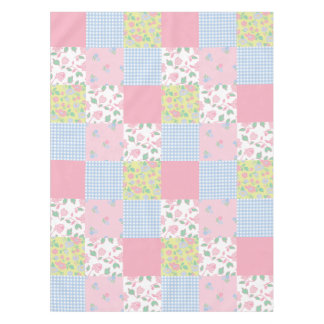 Gewebtes Patchwork-Tabellentuch Tischdecke