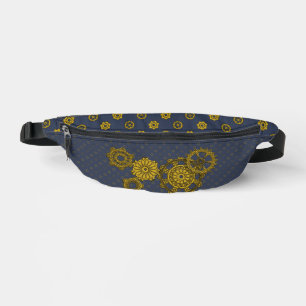 Gewebtes Uhrwerk Bauchtasche