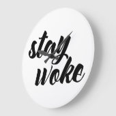 Geweckt bleibe große wanduhr (Winkel)