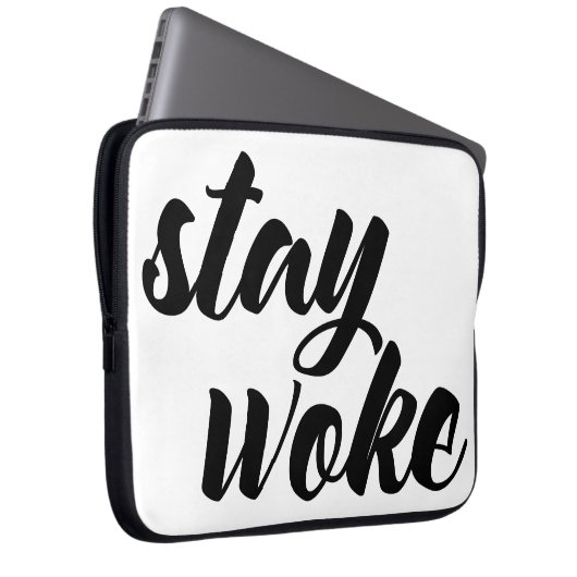 Geweckt bleibe laptopschutzhülle (Vorne Rechts)