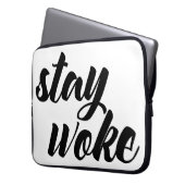 Geweckt bleibe laptopschutzhülle (Vorderseite Links)