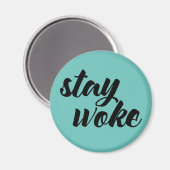 Geweckt bleibe magnet (Vorderseite/Rückseite)