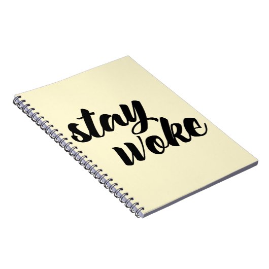 Geweckt bleibe notizblock (Rechte Seite)