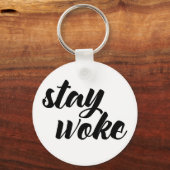 Geweckt bleibe schlüsselanhänger (Vorderseite)