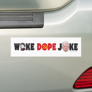Geweckt Dope Joke Autoaufkleber
