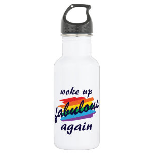 Geweckt Fabulous wieder lustiger Gay Pride Edelstahlflasche