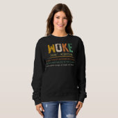 Geweckt Funny Definition Funny Zitat Sweatshirt (Vorne ganz)
